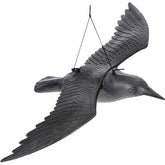 Sperietoare pasari figurina corb orificii de suspendare 41x56x11 cm